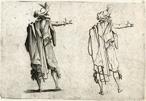 Caprices of Various Figures by Jacques Callot