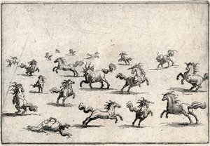 Caprices of Various Figures by Jacques Callot