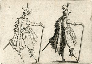 Caprices of Various Figures by Jacques Callot