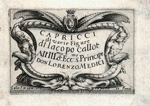 Caprices of Various Figures by Jacques Callot