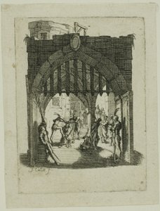 Christ Crowned with Thorns, from The Small Passion by Jacques Callot