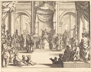 Christ Disputing with the Doctors by Jacques Callot