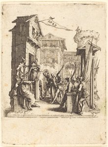 Christ Before Caiaphas, c. 1624-1625 by Jacques Callot