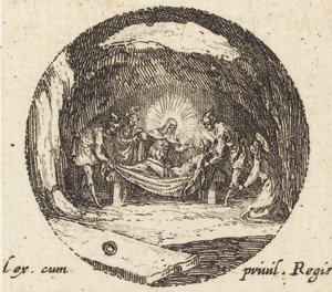 Christ in Limbo by Jacques Callot