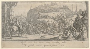Christ Carries the Cross by Jacques Callot