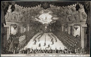 Combat at the Barrier: Entry on Foot of His Highness Duke Charles IV of Lorraine by Jacques Callot