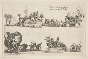 Combat at the Barrier, Entry of His Highness (Charles IV) representing the Sun