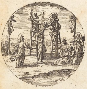 Descent from the Cross by Jacques Callot