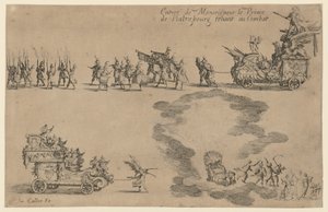 Entry of the Prince of Pfalzburg by Jacques Callot