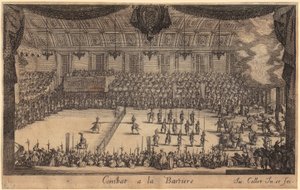 Entry of Monseigneur Henry de Lorraine, Plate 7 from the series "The Tournament" by Jacques Callot