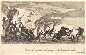 Entry of M. de Couvonge and M. de Chalabre by Jacques Callot