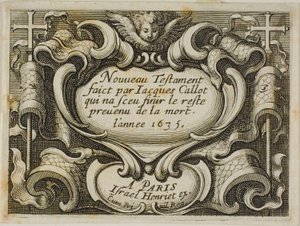 Frontispiece, from the New Testament