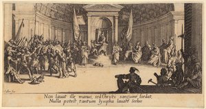 Foot Washing, Plate 1 from the Series 