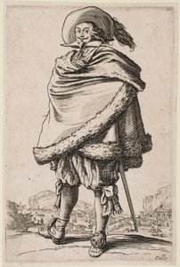 Gentleman Wrapped in a Fur-Trimmed Cloak (The Nobility)