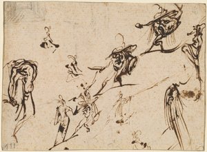 Gobbi and Other Bizarre Figures by Jacques Callot