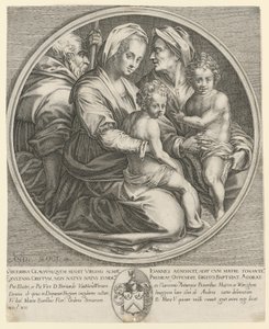 Holy Family by Jacques Callot