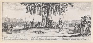 The Hanging by Jacques Callot