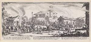 The Carrying Off of the Spoils by Jacques Callot