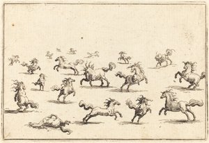 Horses Running