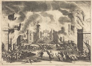 Il Solimano, Act V by Jacques Callot