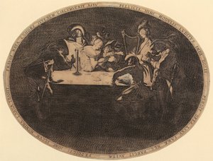 Card Players by Jacques Callot