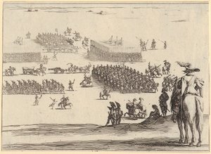 Crucifixion, Plate 11 from the Series "The Small Passion" by Jacques Callot