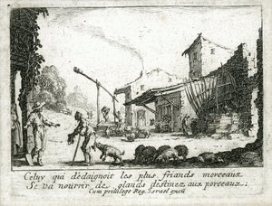 The Life of the Prodigal Son by Jacques Callot