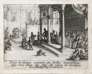 The Life of the Prodigal Child (engraving) by Jacques Callot