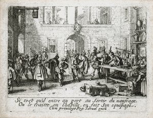 The Life of the Prodigal Child (engraving) by Jacques Callot