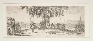 The Hanging from The Great Miseries of War
