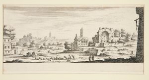 Landscape with Large Buildings