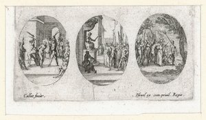The Miracles of the Passion (engraving) by Jacques Callot