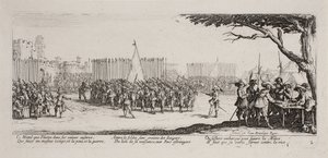 The Miseries and Misfortunes of War (plate 2) by Jacques Callot