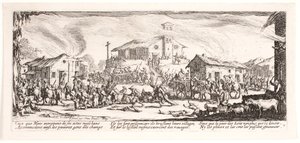 The Miseries and Misfortunes of War (Plate 7) by Jacques Callot
