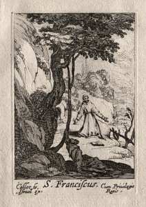 The Penitents: St. Francis by Jacques Callot