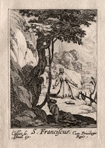 The Penitents: St. Francis by Jacques Callot