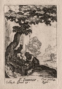 The Penitents: St. John the Baptist by Jacques Callot