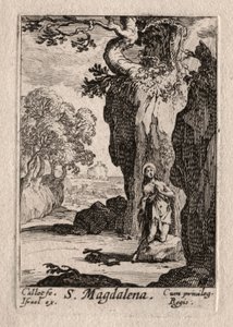 The Penitents: Repentant St. Magdalene by Jacques Callot
