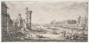 The Two Great Views of Paris: View of the Louvre