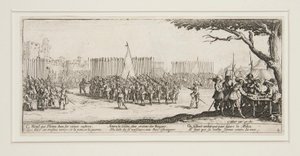 The Great Miseries of War: No. 2 - L by Jacques Callot