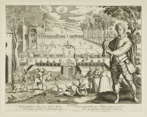 The Months. 5, May by Jacques Callot