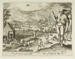 The Months. 6, June by Jacques Callot