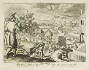 The Months. 8, August by Jacques Callot
