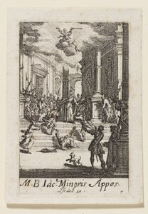 Martyrdom of Saint Jacob the Apostle by Jacques Callot