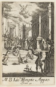 Martyrdom of Saint John, the Minor, plate seven from The Martyrdoms of the Apostles by Jacques Callot