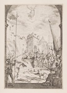 Martyrdom of St. John the Evangelist, no. 2 from The Martyrdom of the Apostles