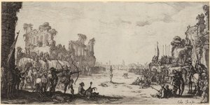 Martyrdom of Saint Sebastian by Jacques Callot
