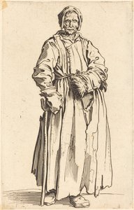 One-Eyed Woman, c. 1622 by Jacques Callot