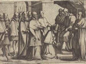 Papal Audience by Jacques Callot