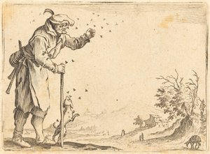 Peasant Attacked by Bees